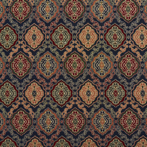 Charlotte - 1983 - Navy Heirloom - Fabric by the Yard Navy Heirloom