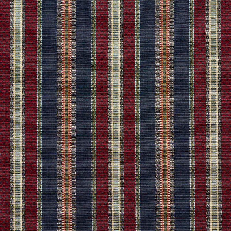 Charlotte - 1987 - Navy Stripe - Fabric by the Yard Navy Stripe