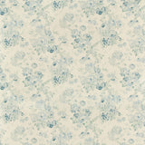 LEE JOFA - GARDEN ROSES- AQUA/BLUE - Fabric by the Yard