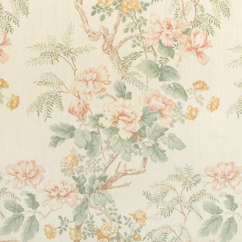 LEE JOFA - CHINESE PEONY- BLUSH - Fabric by the Yard BLUSH