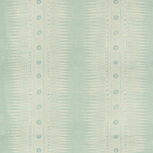 LEE JOFA - INDIAN ZAG- AQUA - Fabric by the Yard AQUA