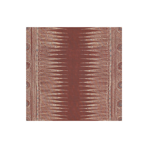 LEE JOFA - INDIAN ZAG- PAPRIKA - Fabric by the Yard PAPRIKA
