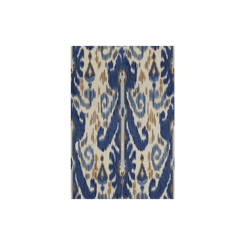 LEE JOFA - PARDAH PRINT- INDIGO - Fabric by the Yard INDIGO
