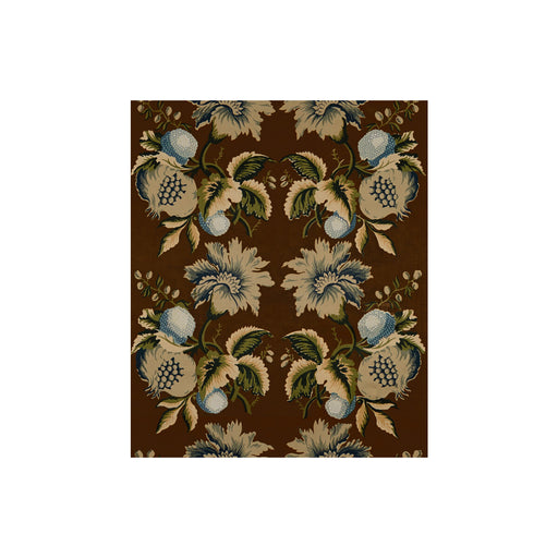 LEE JOFA - JESSUP- SEPIA/INDIGO - Fabric by the Yard SEPIA/INDIGO
