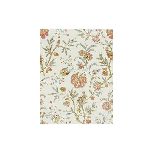 LEE JOFA - SEAFIELD- PINK/AQUA - Fabric by the Yard PINK/AQUA