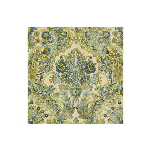 LEE JOFA - TETBURY- BLUE/GREEN - Fabric by the Yard BLUE/GREEN