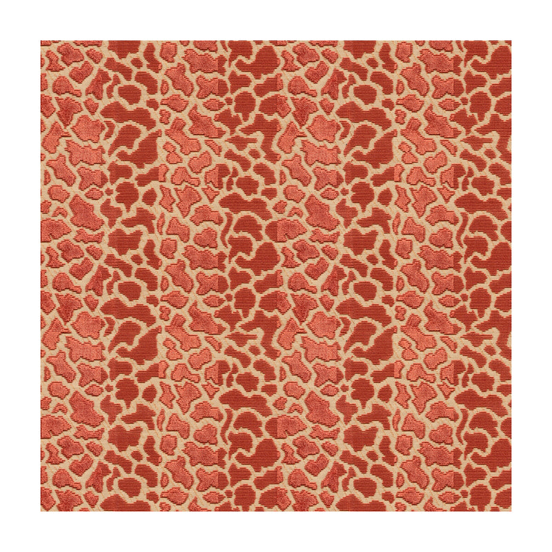 LEE JOFA - TIMBUKTU VELVET- RED - Fabric by the Yard RED