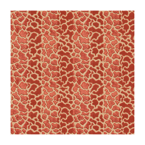 LEE JOFA - TIMBUKTU VELVET- RED - Fabric by the Yard RED