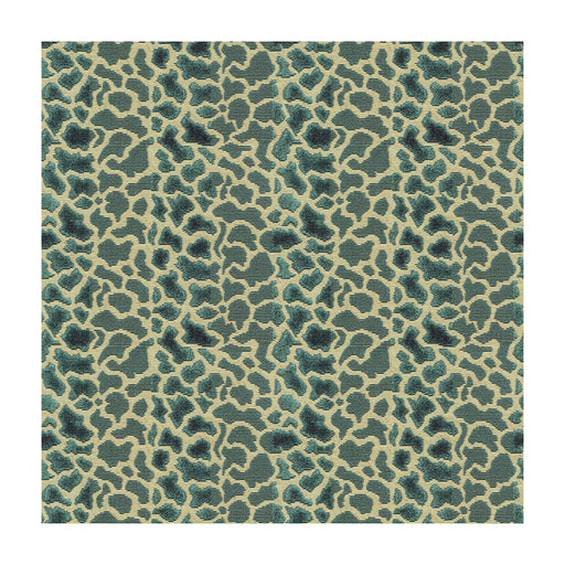 LEE JOFA - TIMBUKTU VELVET- BLUE - Fabric by the Yard BLUE
