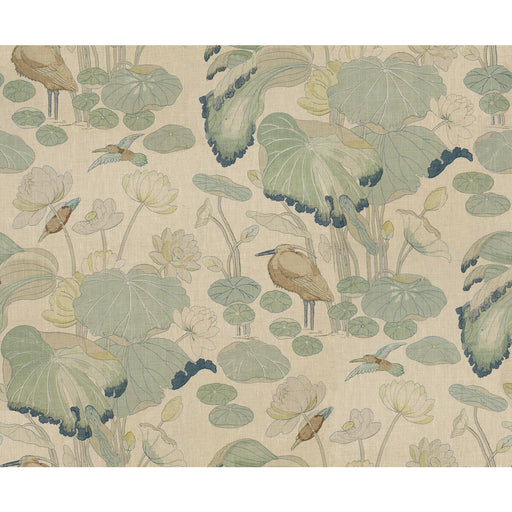 LEE JOFA - NYMPHEUS TWILL- FROST/SEA - Fabric by the Yard FROST/SEA
