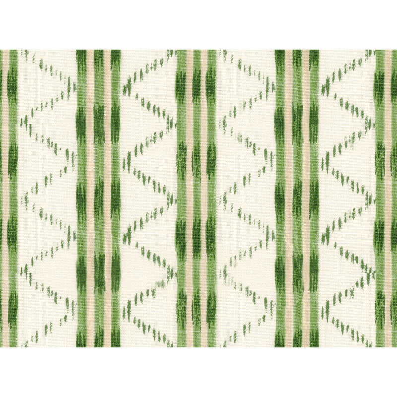 LEE JOFA - MAKASSAR- GREEN - Fabric by the Yard GREEN