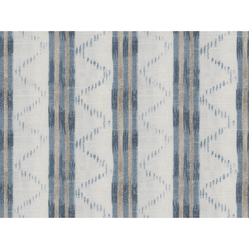 LEE JOFA - MAKASSAR- BLUE - Fabric by the Yard BLUE