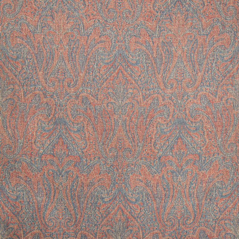LEE JOFA - TOCCOA PAISLEY- RUBY/BLUE - Fabric by the Yard RUBY/BLUE