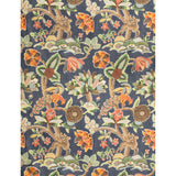 LEE JOFA - LEYLAND PRINT- BLUE/MULTI - Fabric by the Yard