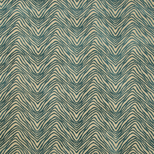 LEE JOFA - AWASH VELVET- TEAL - Fabric by the Yard TEAL
