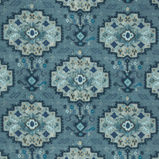 LEE JOFA - TURKANA- MARINE/SKY - Fabric by the Yard MARINE/SKY