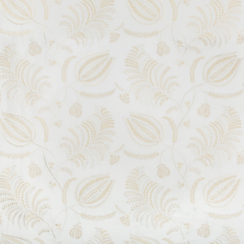 LEE JOFA - PALMERO EMB- IVORY/BEIGE - Fabric by the Yard IVORY/BEIGE