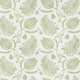 LEE JOFA - PALMERO EMB- IVORY/LEAF - Fabric by the Yard