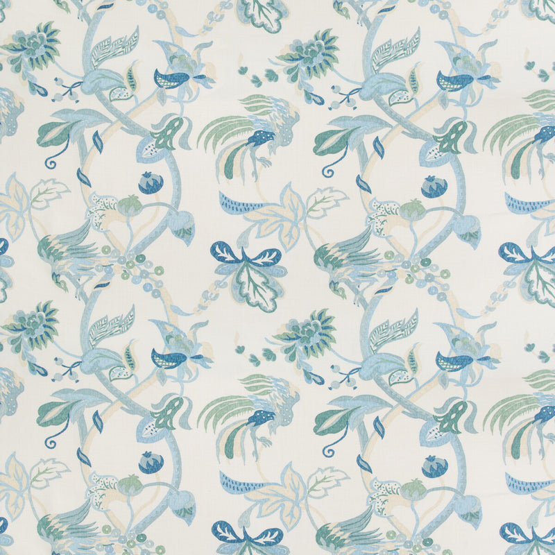 LEE JOFA - GORDA- JADE/MIST - Fabric by the Yard JADE/MIST