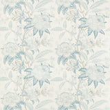 LEE JOFA - DAVENPORT PRINT- FROST BLUE - Fabric by the Yard