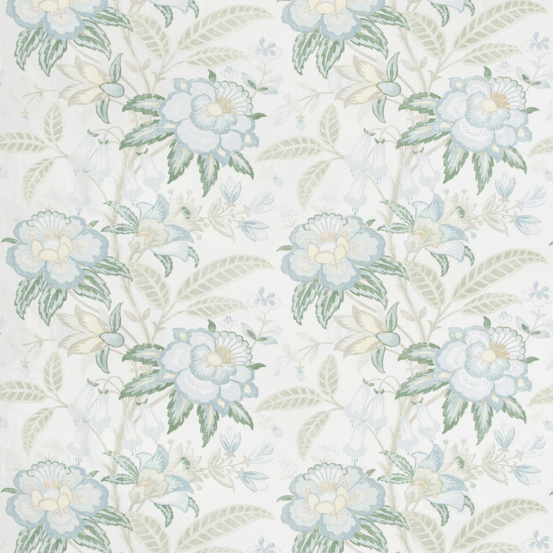 LEE JOFA - DAVENPORT PRINT- SEA MIST - Fabric by the Yard SEA MIST