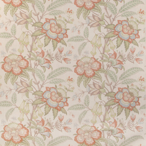 LEE JOFA - DAVENPORT PRINT- CORAL - Fabric by the Yard CORAL