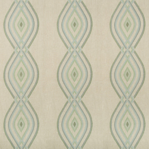 LEE JOFA - ORA EMBROIDERY- MIST - Fabric by the Yard MIST