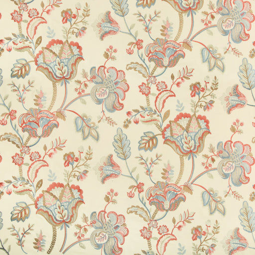 LEE JOFA - BRADFORD EMB- PETAL/CAPRI - Fabric by the Yard PETAL/CAPRI