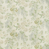 LEE JOFA - MONTECITO FLORAL- SKY/GREEN - Fabric by the Yard