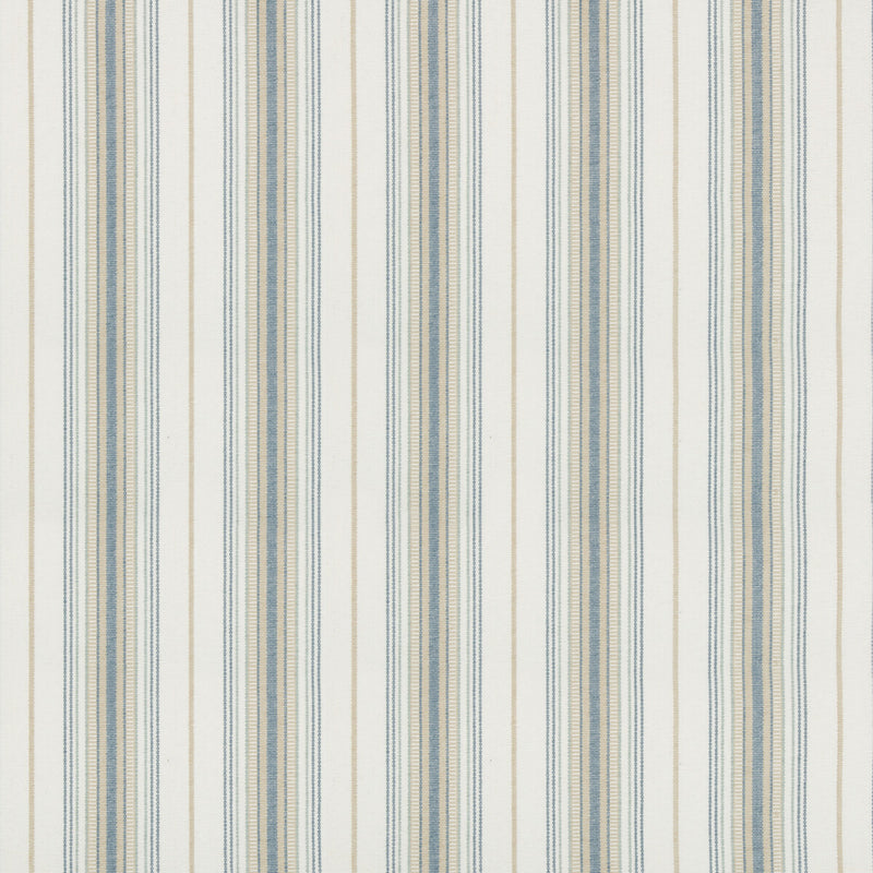 LEE JOFA - CASSIS STRIPE- AQUA - Fabric by the Yard AQUA