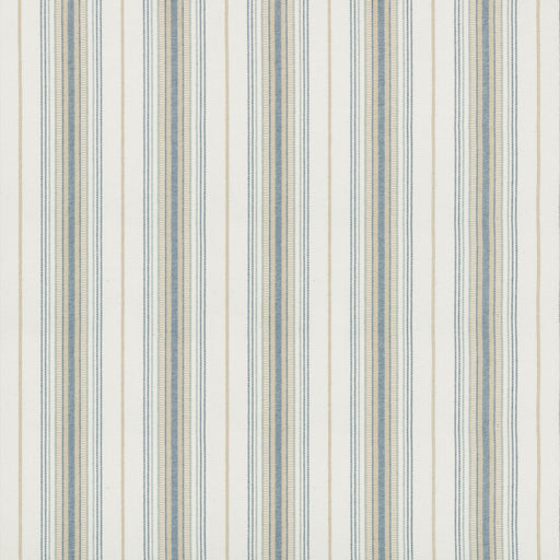 LEE JOFA - CASSIS STRIPE- AQUA - Fabric by the Yard AQUA