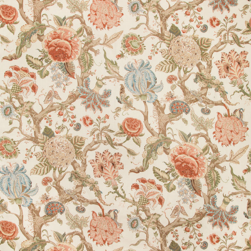 LEE JOFA - ADLINGTON- CORAL - Fabric by the Yard CORAL