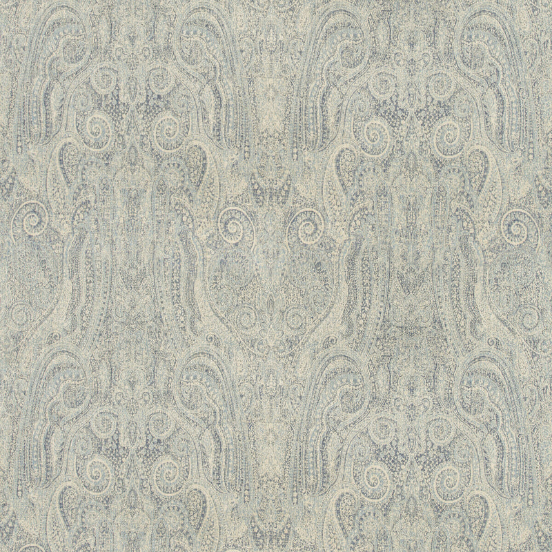 LEE JOFA - FOXHILL PAISLEY- DENIM - Fabric by the Yard DENIM