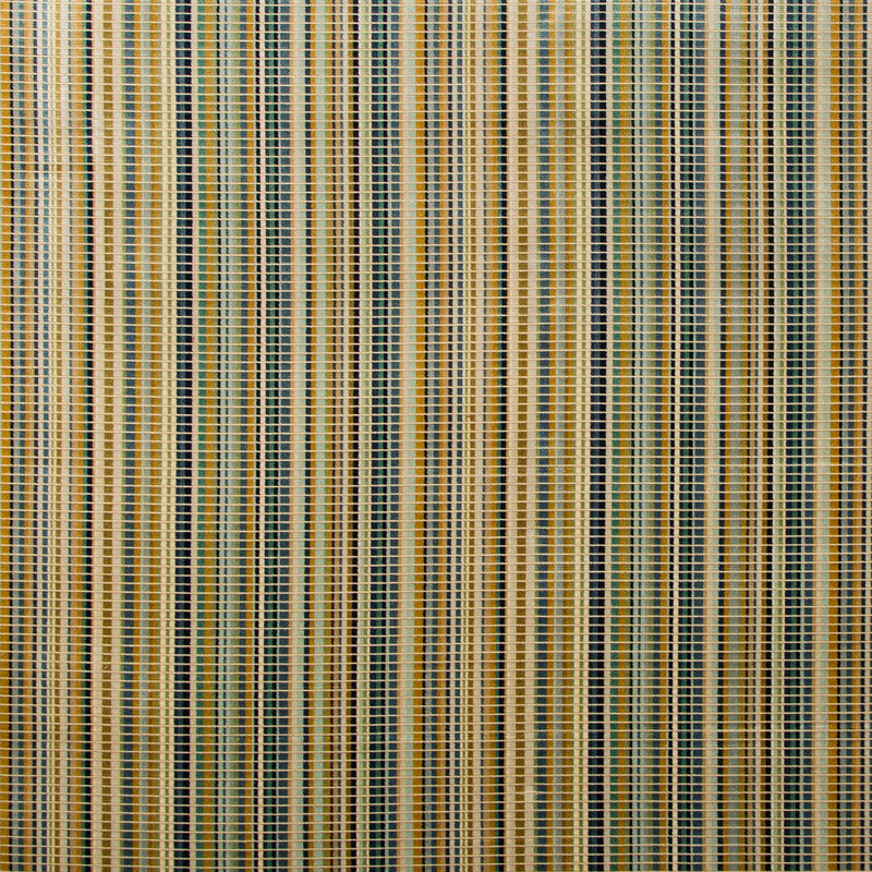 LEE JOFA - BURTON VELVET- GOLD/TEAL - Fabric by the Yard GOLD/TEAL