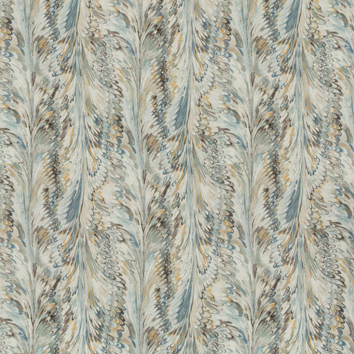 LEE JOFA - TAPLOW PRINT- SEA MIST - Fabric by the Yard SEA MIST
