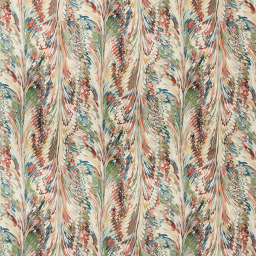 LEE JOFA - TAPLOW PRINT- SPICE/LEAF - Fabric by the Yard SPICE/LEAF