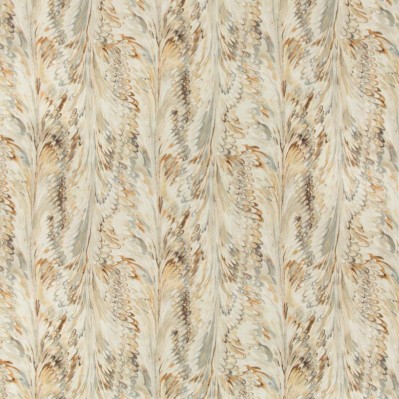 LEE JOFA - TAPLOW PRINT- SAND/DOVE - Fabric by the Yard SAND/DOVE