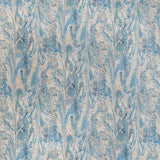 LEE JOFA - TAPLOW PRINT- CAPRI/SKY - Fabric by the Yard