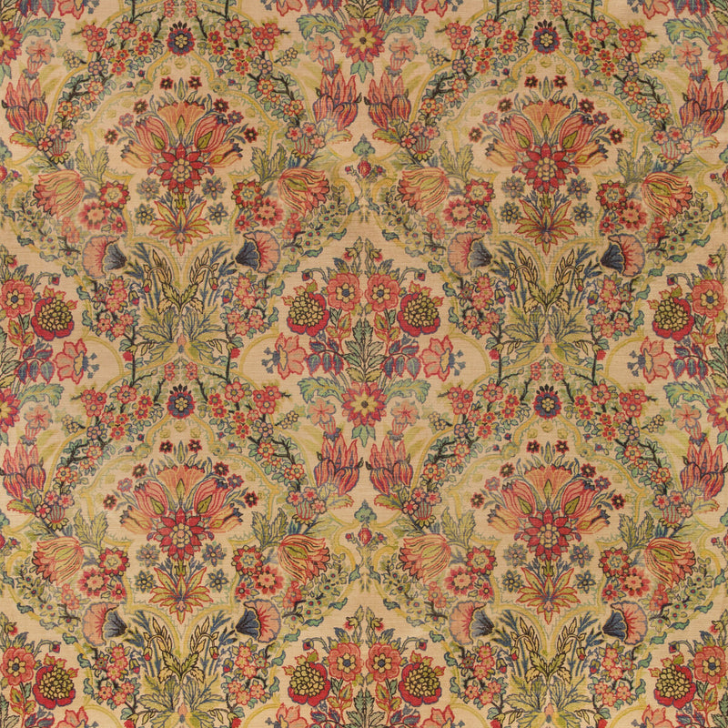 LEE JOFA - TETBURY VELVET- MULTI - Fabric by the Yard MULTI