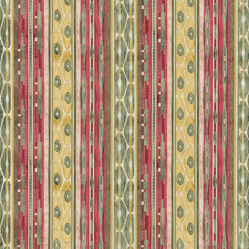 LEE JOFA - DESNING VELVET- PINK/GOLD - Fabric by the Yard PINK/GOLD