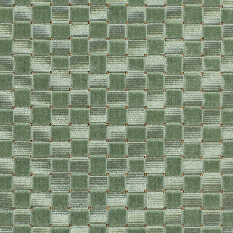 LEE JOFA - LEVENS VELVET- AQUA - Fabric by the Yard AQUA