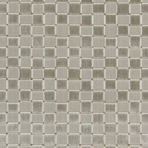 LEE JOFA - LEVENS VELVET- SILVER - Fabric by the Yard SILVER