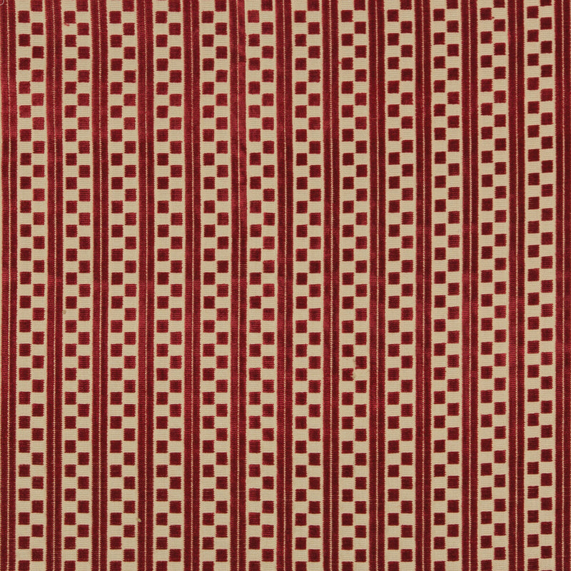 LEE JOFA - LAWRENCE VELVET- BERRY - Fabric by the Yard BERRY