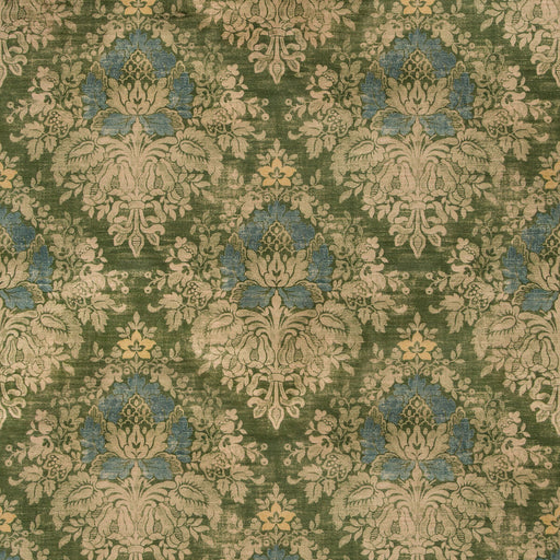 LEE JOFA - ALMA VELVET- LODEN - Fabric by the Yard LODEN