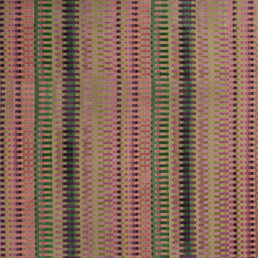 LEE JOFA - PICKET- MULTI/PLUM - Fabric by the Yard MULTI/PLUM