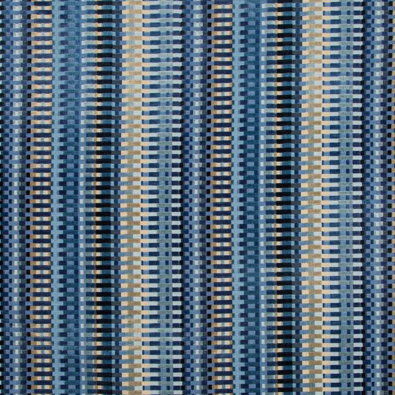 LEE JOFA - PICKET- NIGHT SKY - Fabric by the Yard NIGHT SKY
