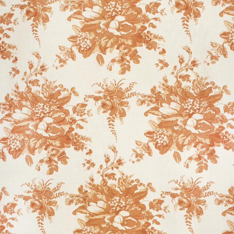 LEE JOFA - AURORA- TERRACOTA - Fabric by the Yard TERRACOTA