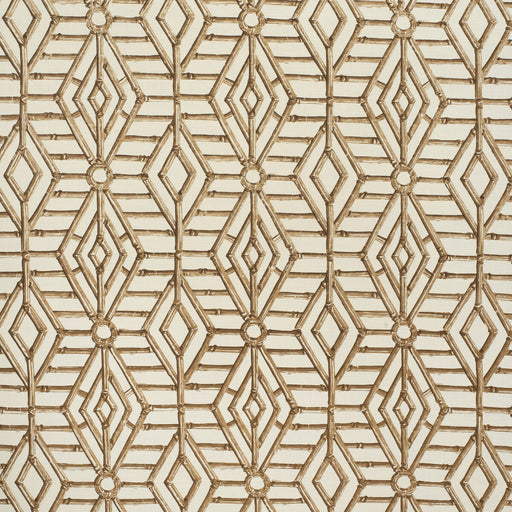 LEE JOFA - BAMBOO CANE- BROWN - Fabric by the Yard BROWN