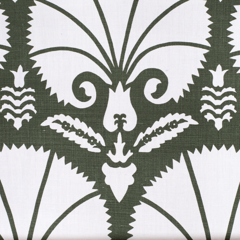 LEE JOFA - BURSA- DARK GREEN - Fabric by the Yard DARK GREEN