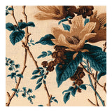 LEE JOFA - DE LA TOUR- BLU/BROW/ECRU - Fabric by the Yard